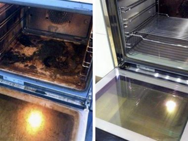 como limpar forno elétrico