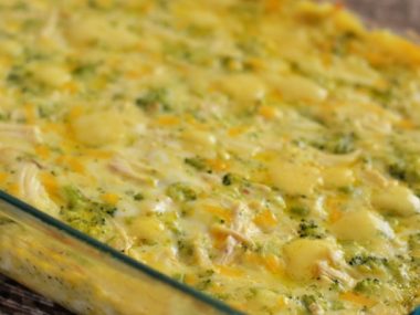 torta de brócolis low carb
