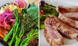 dieta vegana e dieta com carne
